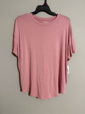 Time and Tru Soft Mauve Pink Tunic Tee XXL